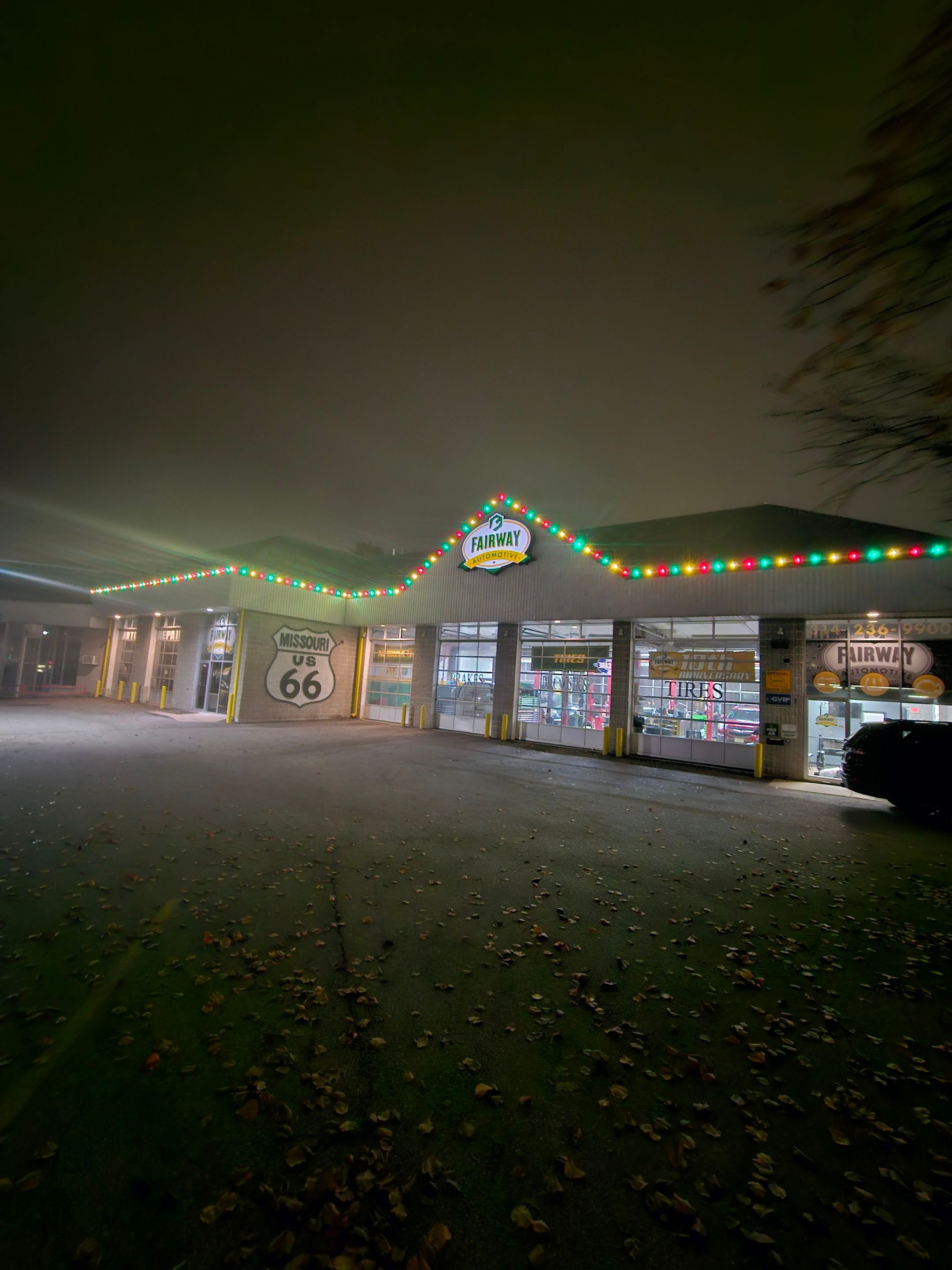 Commercial Christmas Light Installation in Crestwood, MO